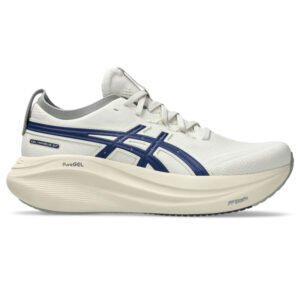 Tênis ASICS GEL-Nimbus 27 ATC - Masculino - Bege/Azul