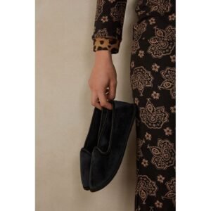 Pantufa Fechada Estilo Friuliano - Preto - U