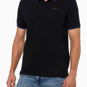 Polo Masculina Logo Básico Calvin Klein Jeans - Preto Polo Masculina Logo Básico Calvin Klein Jeans Preto Pp