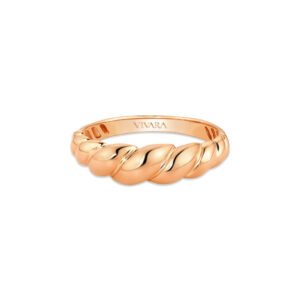 Anel Viena em Ouro Rosé 18k