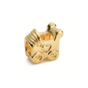 Pingente Life Ouro Amarelo Carrinho de Bebê