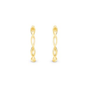 Brinco Argola Daily em Ouro Amarelo 18k