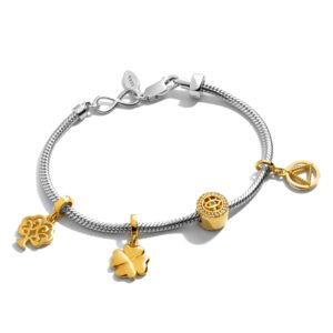 Kit Life Místico Prata com Banho Ouro Amarelo