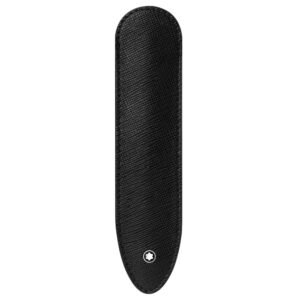 Estojo Montblanc para Instrumento De Escrita Sartorial Masculino Couro Preto - 118699