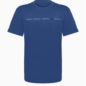 Camiseta Menino Logo Calvin Klein - Indigo Camiseta Menino Logo Calvin Klein Indigo 6