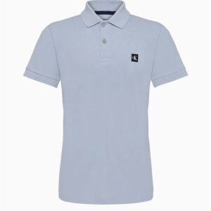 Polo Menino Premium Calvin Klein Jeans - Azul Claro Polo Menino Premium Calvin Klein Jeans Azul Claro 12