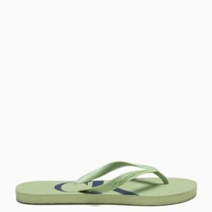Chinelo Masculino Logo Corrido Calvin Klein Jeans - Verde Chinelo Masculino Logo Corrido Calvin Klein Jeans Verde 37/38