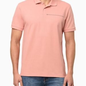 Polo Masculina Palito Calvin Klein Jeans - Melancia Polo Masculina Palito Calvin Klein Jeans Melancia Gg