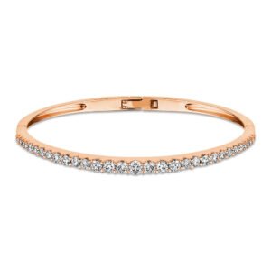 Pulseira Arpege em Ouro Rosé 18k com Diamantes