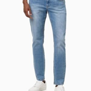 Calça Jeans Masculina Super Skinny 5 Pockets - Azul Claro Calça Jeans Masculina Super Skinny 5 Pockets Azul Claro 36