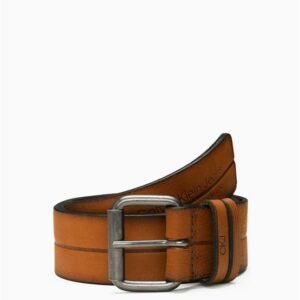 Cinto Masculino Trademark Calvin Klein Jeans - Havana Cinto Masculino Trademark Calvin Klein Jeans Havana 80