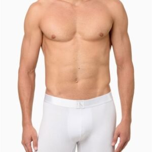 Cueca Boxer Cotton 1996 Fashion Calvin Klein Underwear - Branco Cueca Boxer Cotton 1996 Fashion Calvin Klein Underwear Branco g