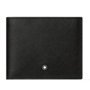 Carteira Montblanc Sartorial Masculina Couro Preto - 113215