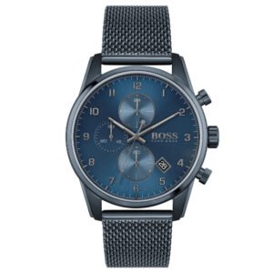Relógio Boss Masculino Aço Azul 1513836