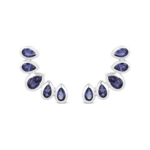Brinco Ear Cuff Life Skyline Prata Iolita