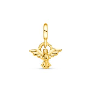 Pingente Life Religiosos Espírito Santo em Prata 925 com Banho de Ouro Amarelo 18k