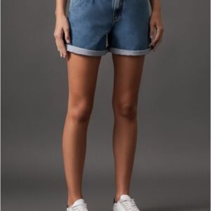 Shorts Jeans Five Pockets Calvin Klein - Azul Médio Shorts Jeans Five Pockets Calvin Klein Azul Médio 34