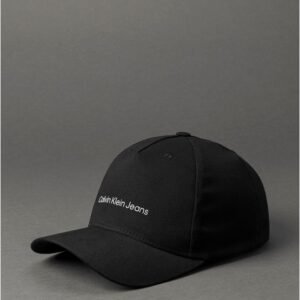 Boné Masculino de Sarja Aba Curva Estampa Logo em Silk Calvin Klein Jeans - Preto Boné Masculino de Sarja Aba Curva Estampa Logo em Silk Calvin Klein Jeans Preto u