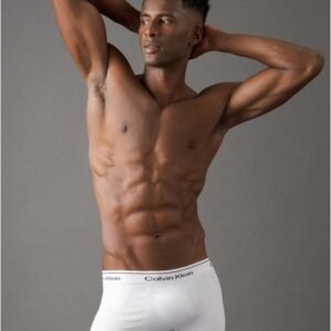Cueca Trunk Modern Cotton Seamless Calvin Klein Underwear - Branco 2 Cueca Trunk Modern Cotton Seamless Calvin Klein Underwear Branco 2 g