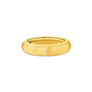 Anel Allure Escovado em Ouro Amarelo 18k