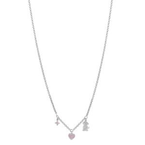 Colar Life Lili Prata Cravejado