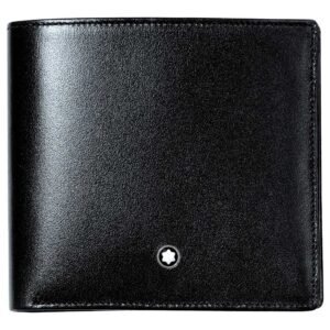 Carteira Montblanc Meisterstück Masculina Couro Preto - 07163