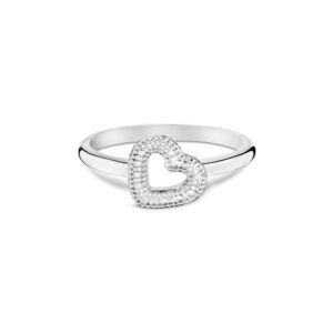 Anel Life Cupido Coração em Prata 925