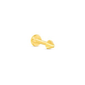 Piercing Life Flecha Aço Dourado