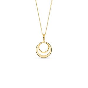 Pingente Gold Circle em Ouro Amarelo 18k