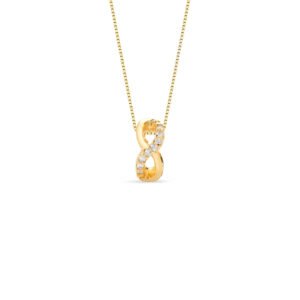 Pingente Daily em Ouro Amarelo 18k com Diamantes