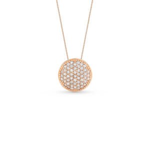 Pingente Glow em Ouro Rosé 18k com Diamantes