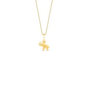 Pingente Icones Elefante da Sorte em Ouro Amarelo 18k