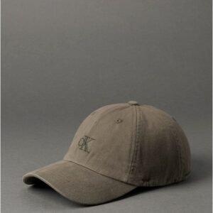 Boné Masculino 5 Gomos Tingido Calvin Klein Jeans - Militar Boné Masculino 5 Gomos Tingido Calvin Klein Jeans Militar u