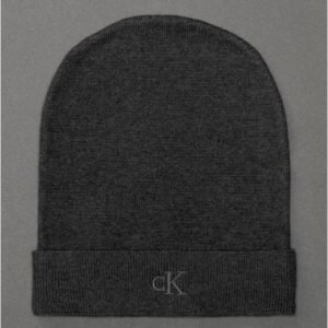 Gorro Masculino Bordado Calvin Klein Jeans - Chumbo Gorro Masculino Bordado Calvin Klein Jeans Chumbo u