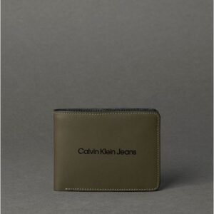Carteira Masculina Basic Calvin Klein Jeans - Militar Carteira Masculina Basic Calvin Klein Jeans Militar u