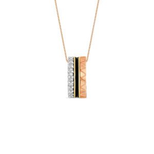 Pingente Icona em Ouro Amarelo, Ouro Branco e Ouro Rosé 18k com Diamantes