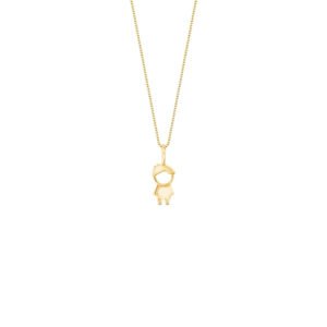 Pingente Menino em Ouro Amarelo 18k