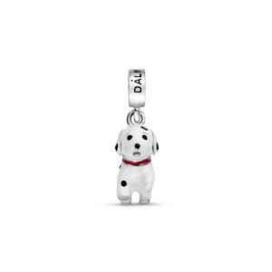 Pingente Life Animal Dálmata em Prata 925 com Esmalte