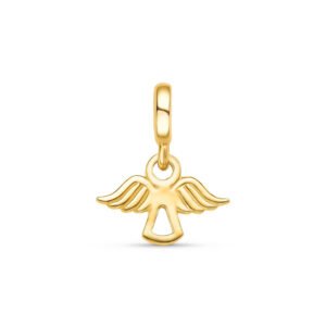 Pingente Life Origens Anjo da Guarda em Prata 925 com Banho de Ouro Amarelo 18k