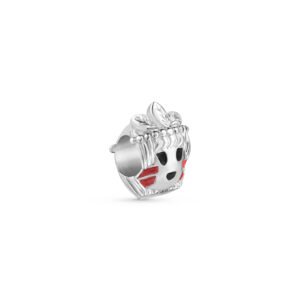 Separador Life Viagem Índiazinha em Prata 925 com Esmalte