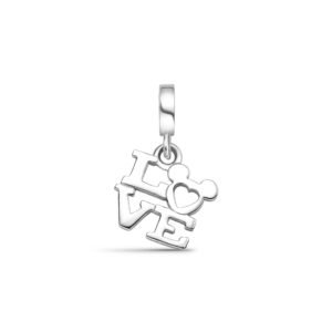 Pingente Life Disney Love em Prata 925