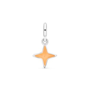 Pingente Life Estrela em Prata 925 com Esmalte