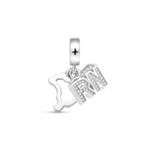 Pingente Life Viagem Rio Grande do Norte em Prata 925 com Esmalte