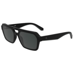 Óculos de Sol Masculino Modified Rectangle Calvin Klein Jeans - Matte Black Óculos de Sol Masculino Modified Rectangle Calvin Klein Jeans Matte Black u