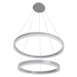 Pendente Led Metal Aluminio 54W 3000K Yamamura - CINZA