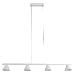 Pendente Led Metal Aluminio 38W 3000K Flora - BRANCO