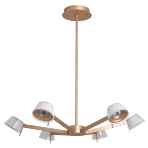 Pendente Led Metal Aluminio 28W 3000K Copo - CHAMPAGNE