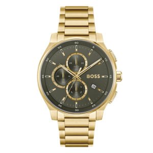 Relógio Boss Peak Masculino Ouro Antigo - 1514190