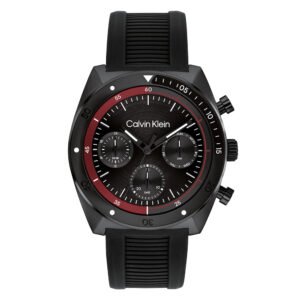 Relógio Calvin Klein Flex Masculino Borracha Preta - 25200467