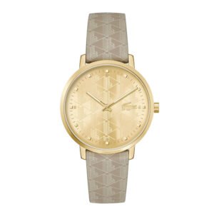 Relógio Lacoste Crocorigin Feminino Couro Bege - 2001357